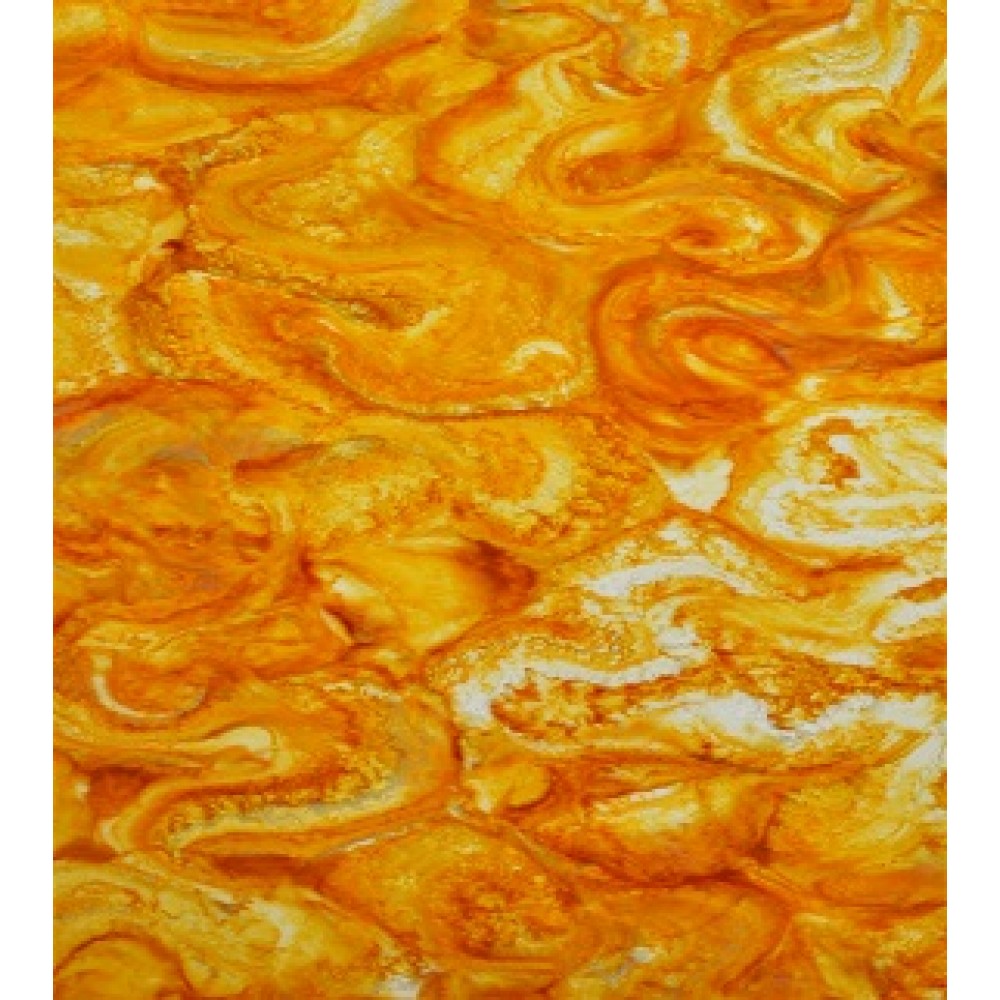 Flamed Amber Translucent Polished Onyx Feature Wall